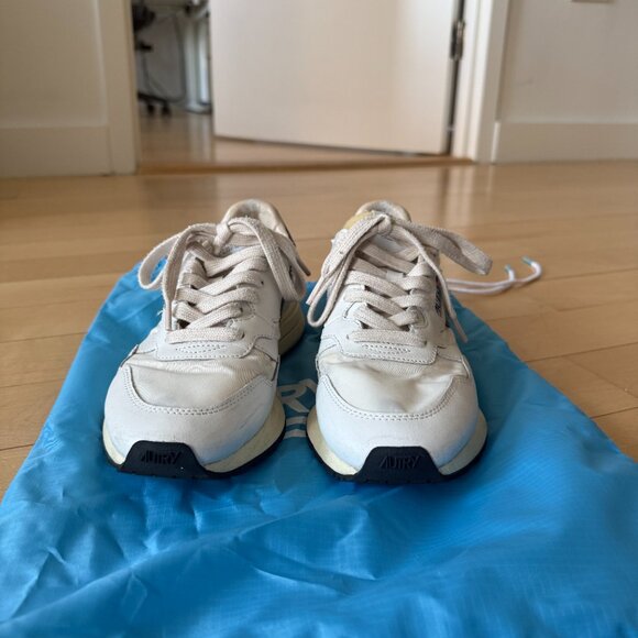 Autry Reelwind Low Sneakers White/Black US Size 8/IT38 - Picture 7 of 7